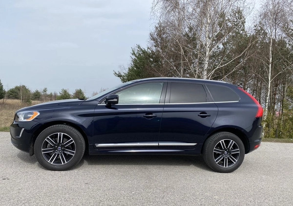 Volvo XC 60 cena 89000 przebieg: 59600, rok produkcji 2016 z Daleszyce małe 436